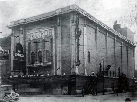 Franklin Theatre - Old Photo Of Franklin